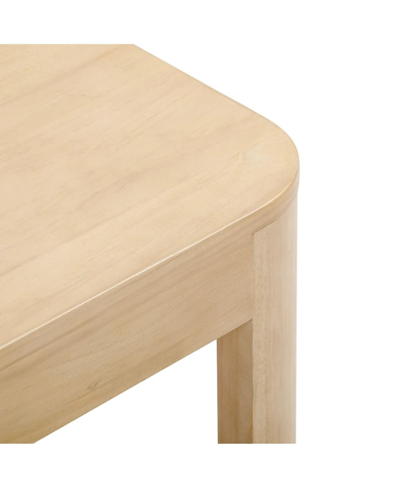 Sunset Living Furniture Modern Rounded Rectangular Coffee Table