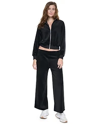 Dkny Jeans Petite Mock-Neck Zip-Front Jacket