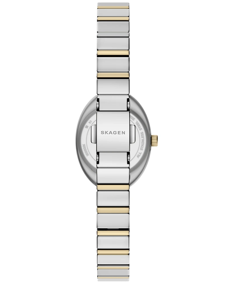 Skagen Women's Anita Oval Quartz Two-Hand Stainless Steel Watch 20mm