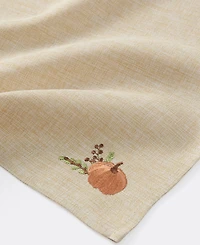 Elrene Pumpkin Picking 4-Piece Napkin Set
