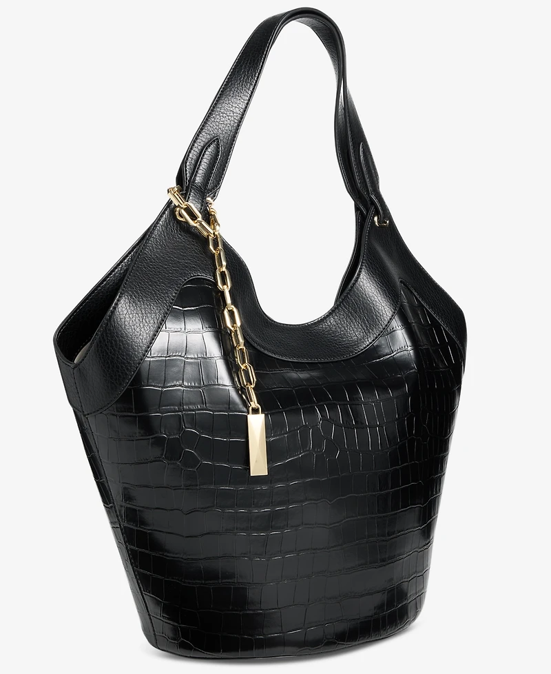I.n.c. International Concepts Gihsell Croco-Embossed Tote Bag, Macy's Exclusive