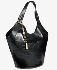 I.n.c. International Concepts Gihsell Croco-Embossed Tote Bag, Macy's Exclusive