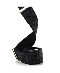 Pre-Owned Fendi Strap You Shoulder Strap Zucca Canvas with Leather
