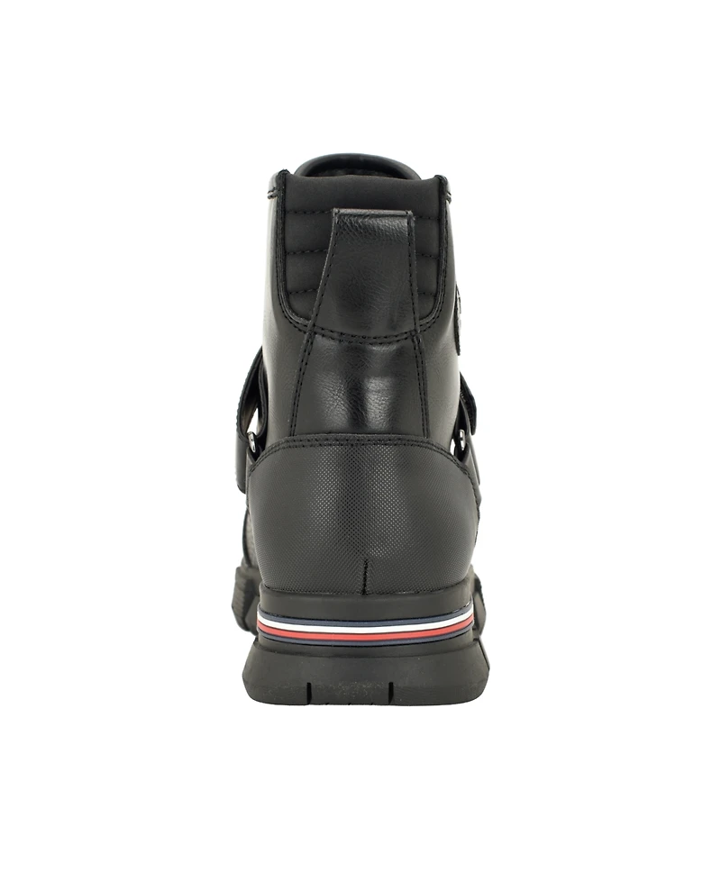 Tommy Hilfiger Men's Wivito Chunky Lug Double-Zip Boots