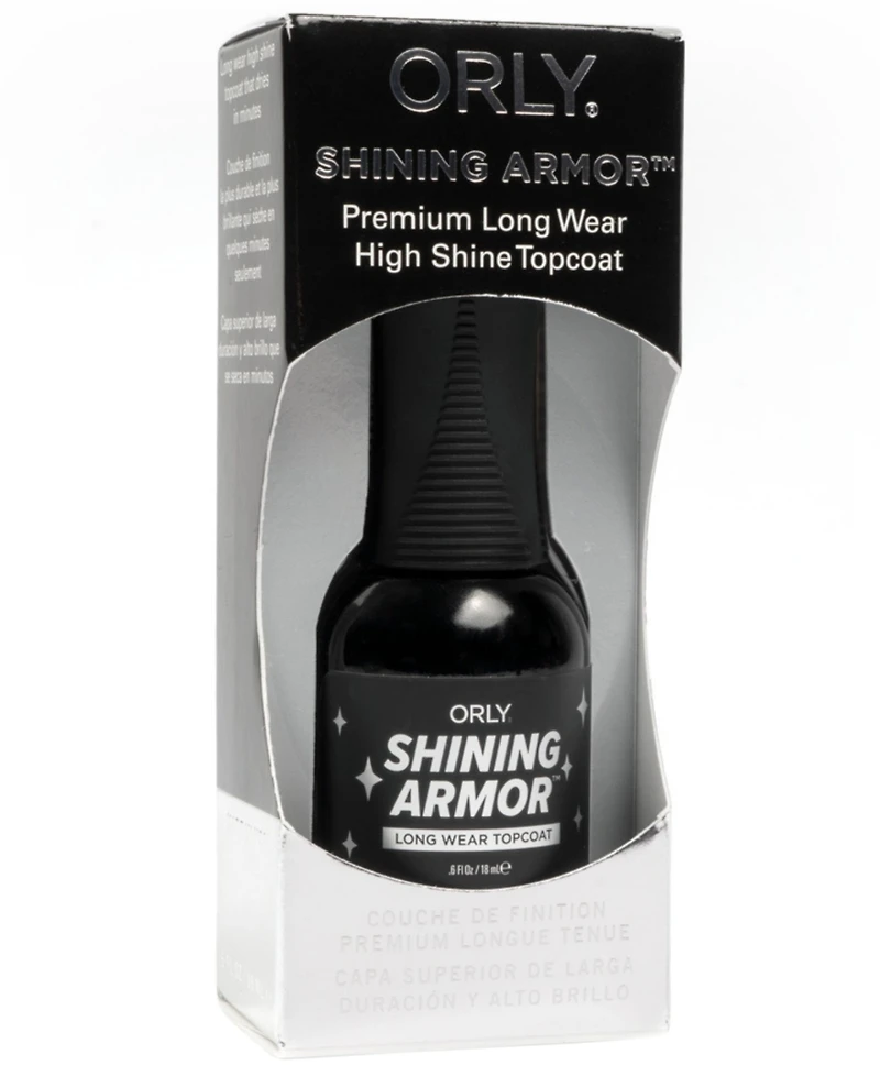 Orly Shining Armor Long-Wear Top Coat, 0.6 oz.