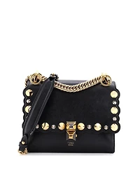 Pre-Owned Fendi Small Kan I Bag Studded Leather