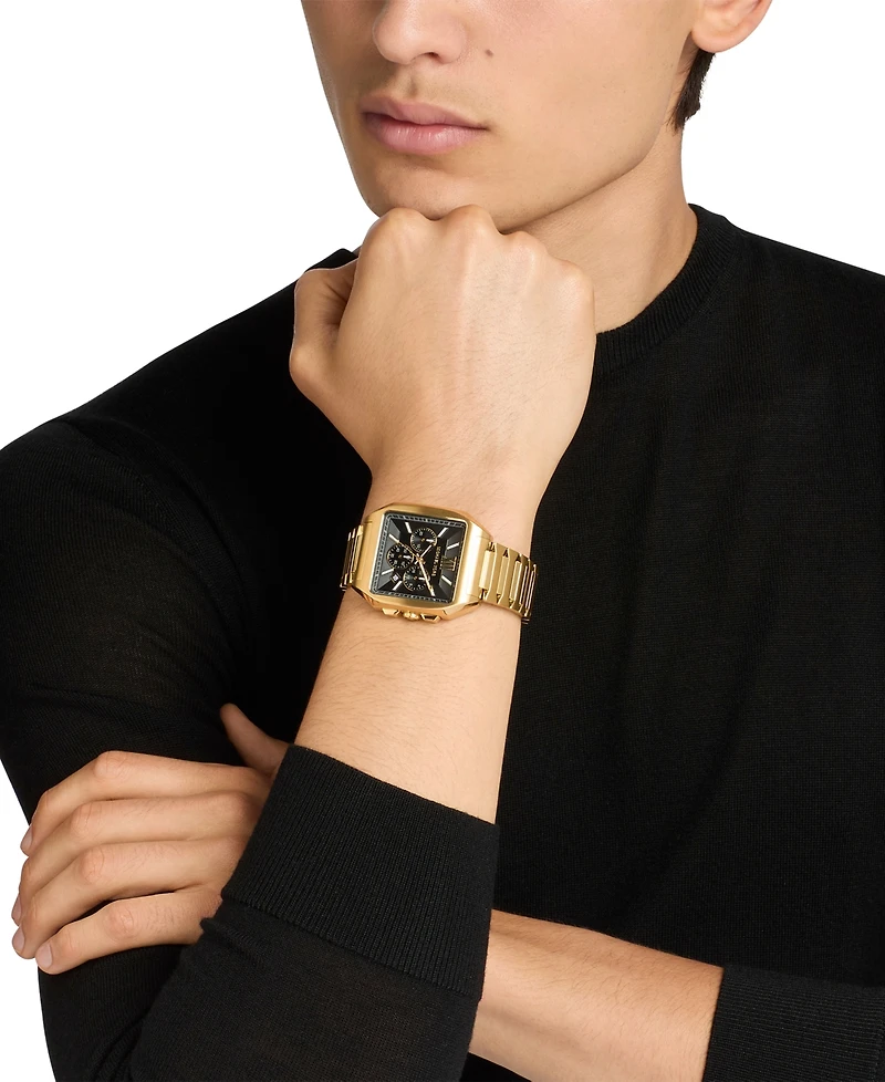 Michael Michael Kors Men's Hayes Chronograph Gold-Tone Stainless Steel Watch 40mm