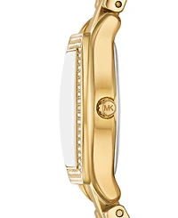 Michael Michael Kors Women's Chelsea Three-Hand Gold-Tone Stainless Steel Watch 25mm