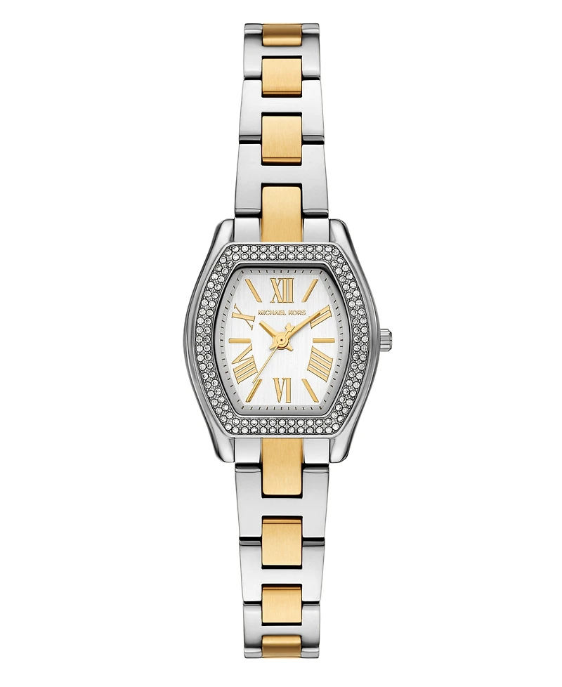 Michael Michael Kors Women's Chelsea Three-Hand Two-Tone Stainless Steel Watch 25mm