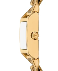 Michael Michael Kors Women's Georgie Two-Hand Gold-Tone Stainless Steel Watch 19mm