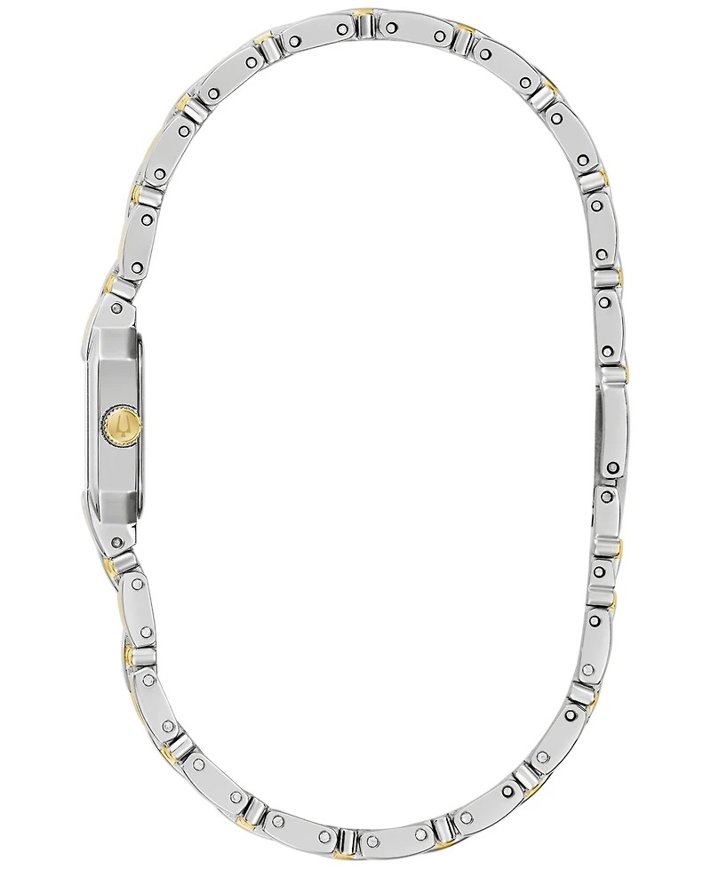 Bulova Women's Goddess of Time Sophia Two-Tone Stainless Steel Bracelet Watch 16mm