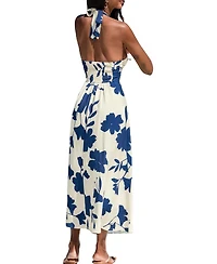 Cupshe Women's Just the Beginning Floral Maxi Beach Dress