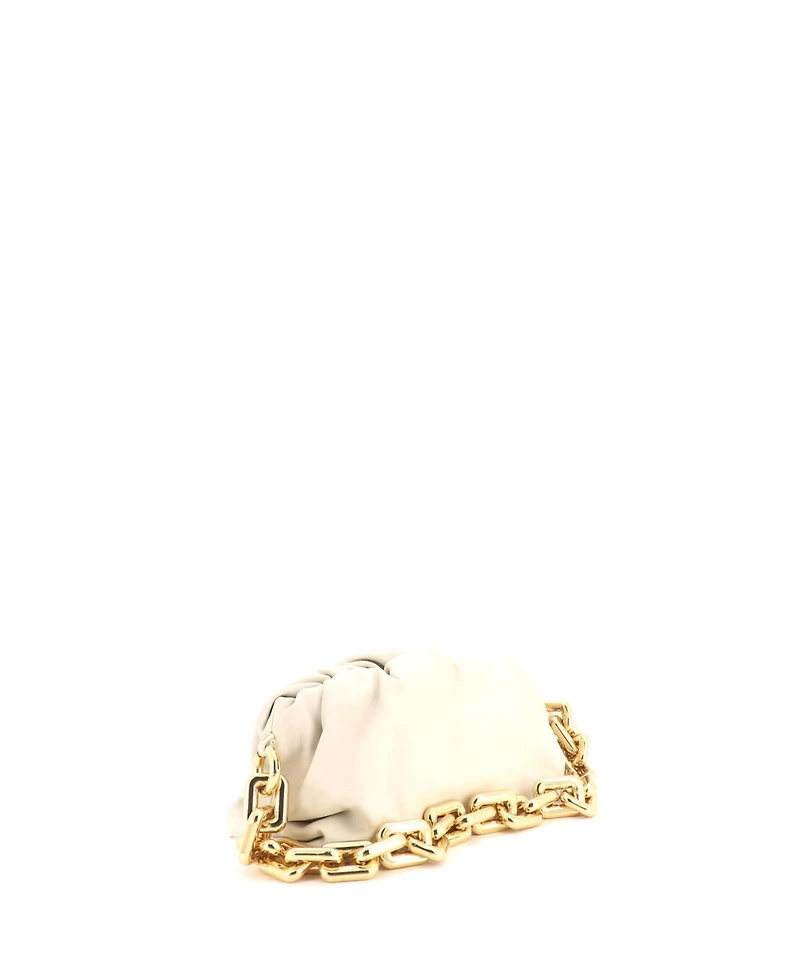 Pre-Owned Bottega Veneta The Chain Pouch Leather