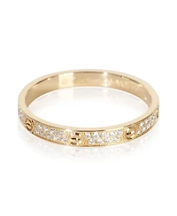 Pre-Owned Cartier Yellow Gold Diamond Mini Model Love Ring