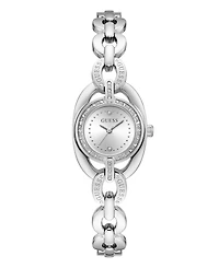 Guess Women's Quartz Silver-Tone Stainless Steel Watch 26mm