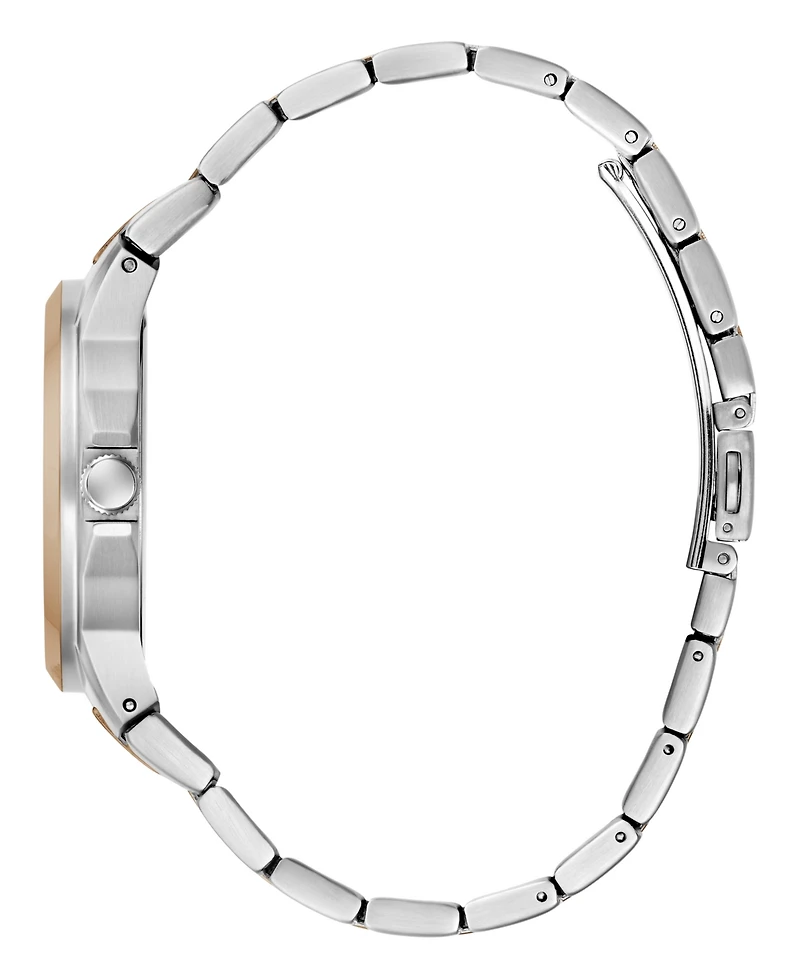 Guess Men's Quartz Two-Tone Stainless Steel Watch 39mm
