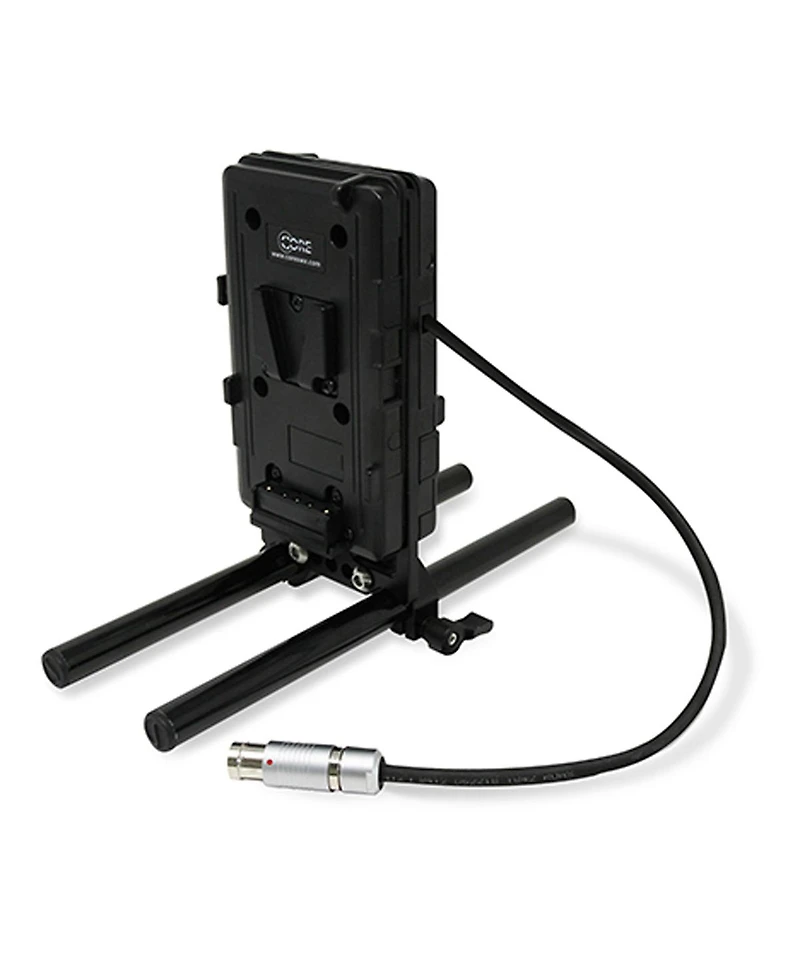 Core Swx Dual V-Mount Battery Plate with 15mm Lws Rod Clamp for Arri Alexa Mini, Mini Lf Cameras