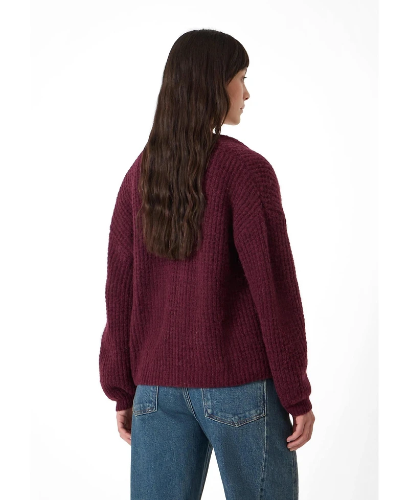 Hush Women's Flossie Waffle Stitch Cardigan
