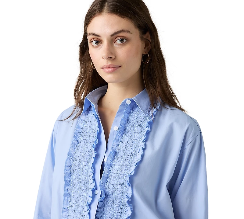 Levi's Premium Women's Harlie Tuxedo Boyfriend Shirt
