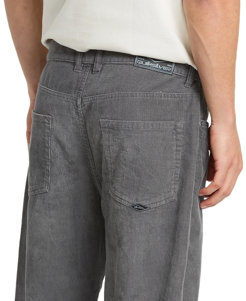 Quiksilver Men's Saltwater Cord Straight-Leg Pants
