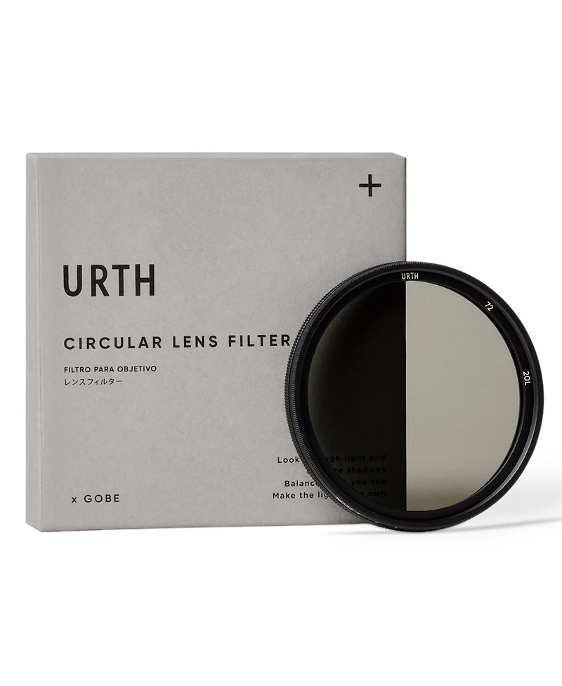 Urth 72mm Circular Variable ND2-32 1 to 5-Stop Lens Filter Plus+
