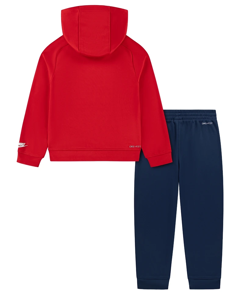 Nike Boys' 4-7 Long-Sleeve Dri-fit Propus Hoodie and Pants, 2-Piece Set