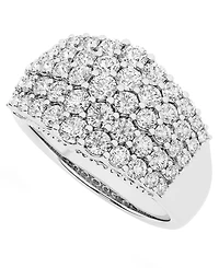 Forever Grown Diamonds Lab-Grown Diamond Ring (2 ct. t.w.) Sterling Silver