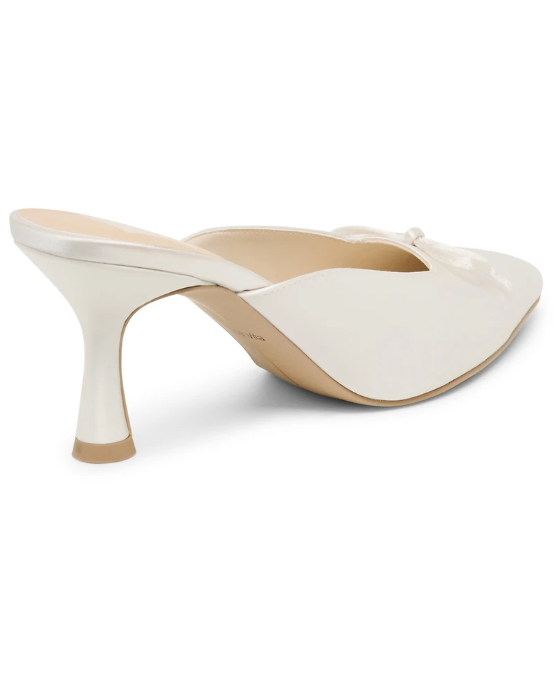 Dolce Vita Women's Cleo Bow Slip-On Kitten-Heel Mules
