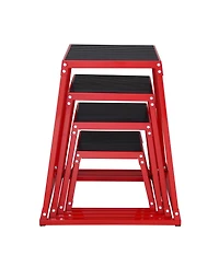 Vevor 12/18/24/30 Inch Plyometric Jump Box Fitness Exercise Plyo Box Step Cross