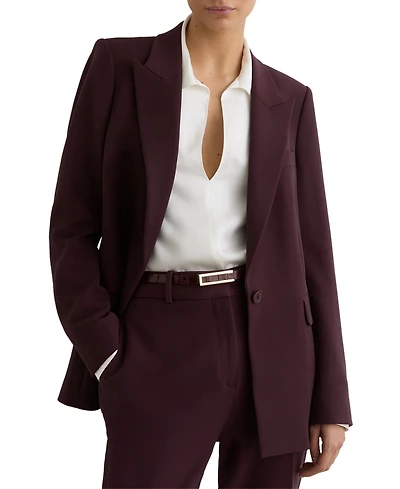 Reiss Women's Gabi Tailored Single Breasted Suit Blazer
