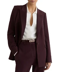 Reiss Women's Gabi Tailored Single Breasted Suit Blazer