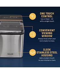 Newair Nugget Ice Maker Countertop, 30-35 lbs in 24 hours
