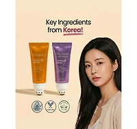 Lovery Korean Skincare Eye Roller Serum Duo - Collagen + Retinol and Vitamin C Brightening Under Eye Treatment Set