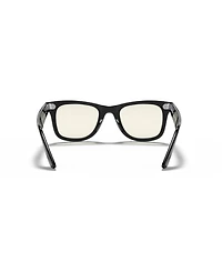 Ray-Ban Unisex Wayfarer Clear Evolve Photochromic Sunglasses, RB2140F