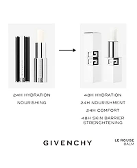 Givenchy Le Rouge Hydra Hyaluronic Acid and Peptides Lip Balm, 0.12 oz.