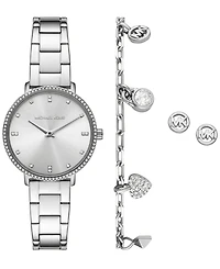 Michael Kors Women's Pyper Two-Hand Stainless Steel Watch 32mm