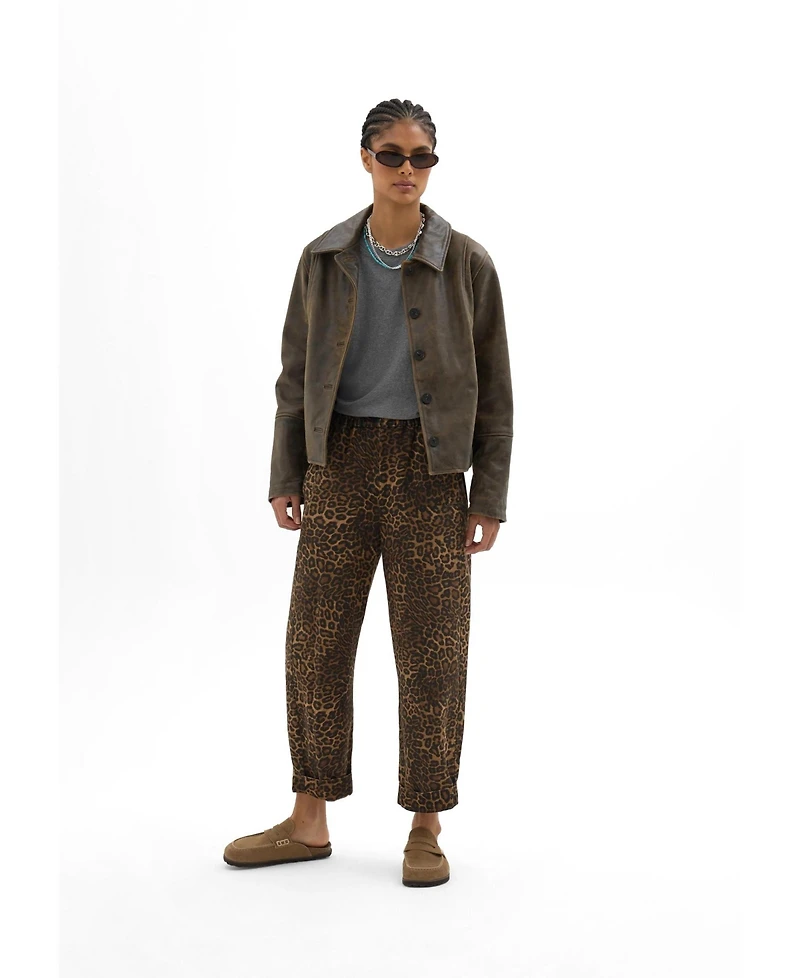 Hush Women's Jack Barrel Leg Pull On Trouser