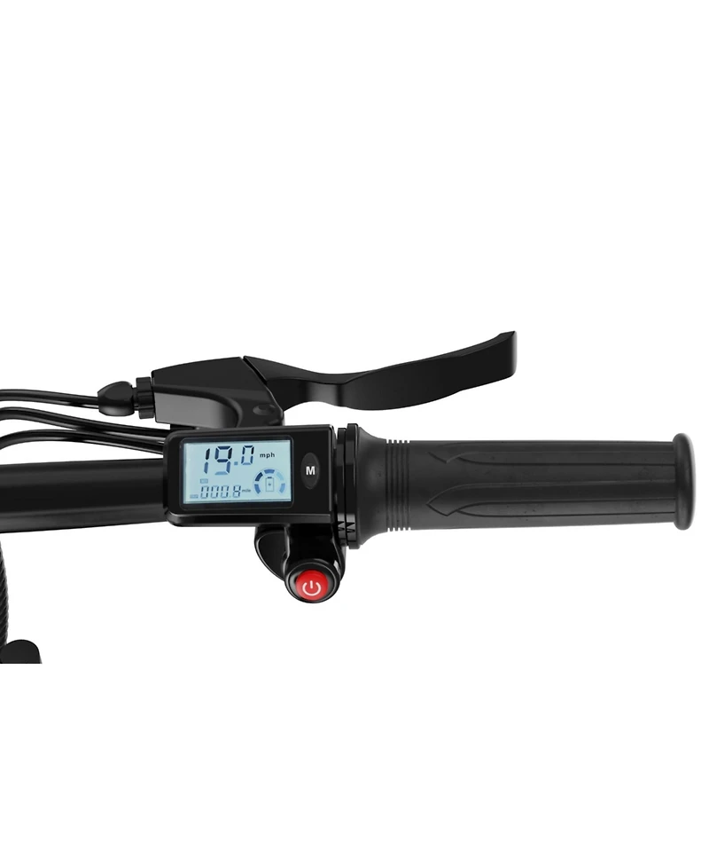 GoPowerBike GoRay Folding Electric Bike 20mph Max Speed and 350W Motor