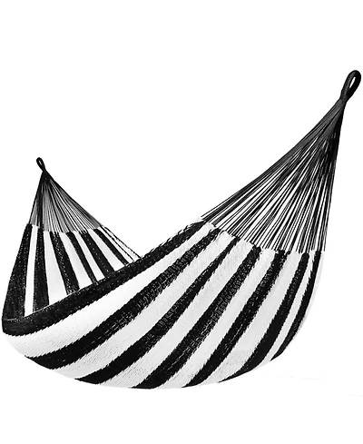 Piscifun Handwoven Mayan Double Hammock Portable Outdoor With Carry Bag Straps Carabiners 550 Lbs Capacity