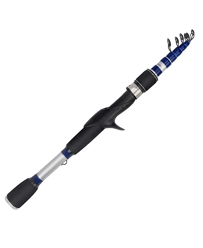 Aofar 6'0" Telescopic Fishing Rod Reel Combo Graphite