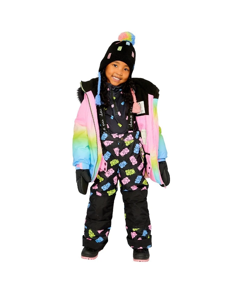 Deux par Little and Big Girl 6-14 Two Piece Play Snowsuit
