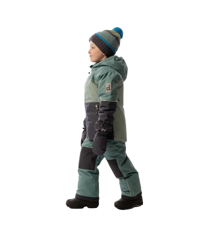 Deux par Deux Little and Big Boy 6-14 Light Weight Two Piece Chill Snowsuit
