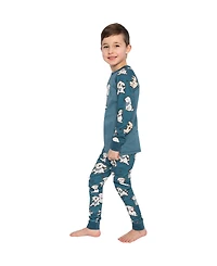 Deux par Big Boys (6 - 12) Cotton Two-Piece Pajama Set