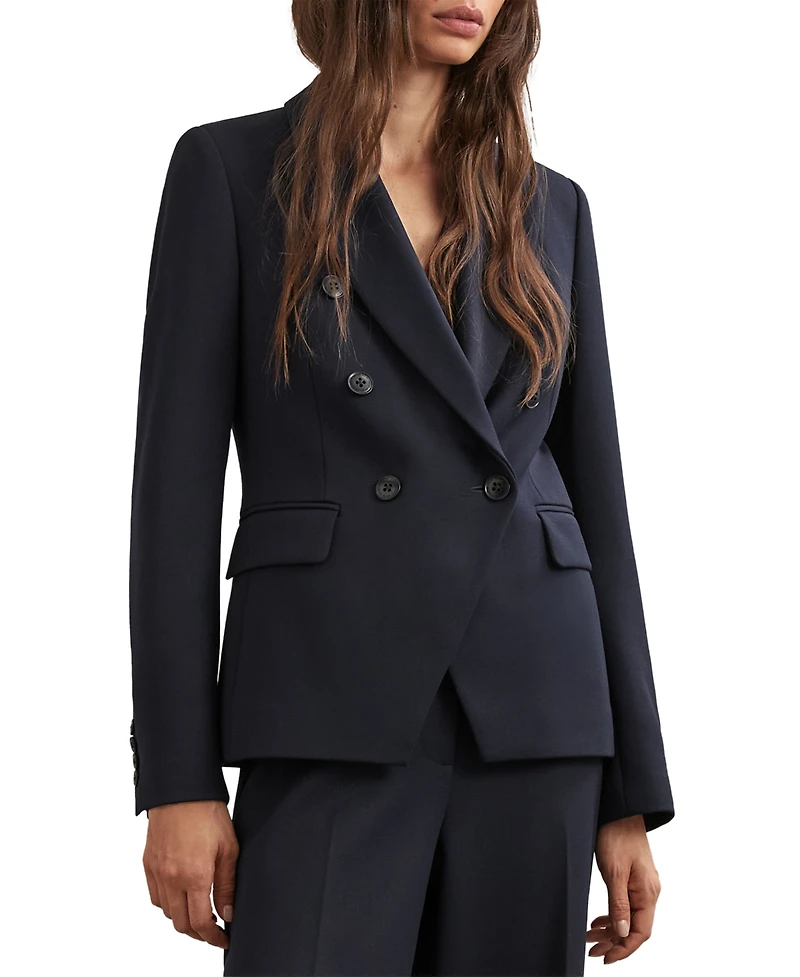 Reiss Petite Gabi Peak Lapel Suit Blazer