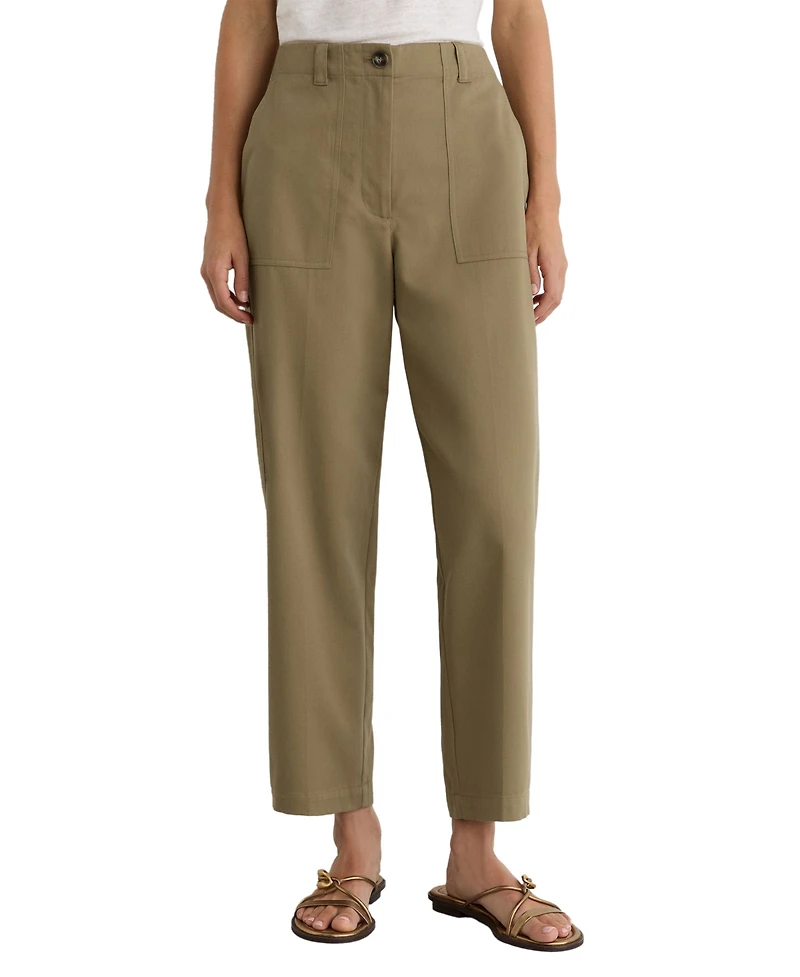 Reiss Women's Kasia Tapered Trouser Pants