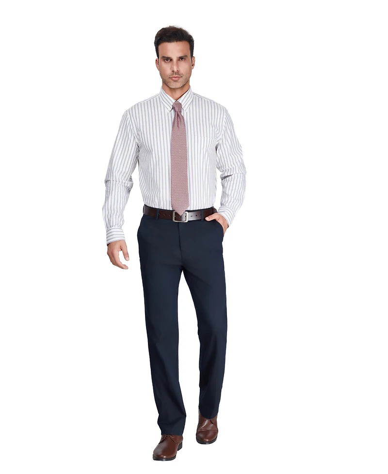 Club Room Men's Regular-Fit Harry Stripe Dress Shirt
