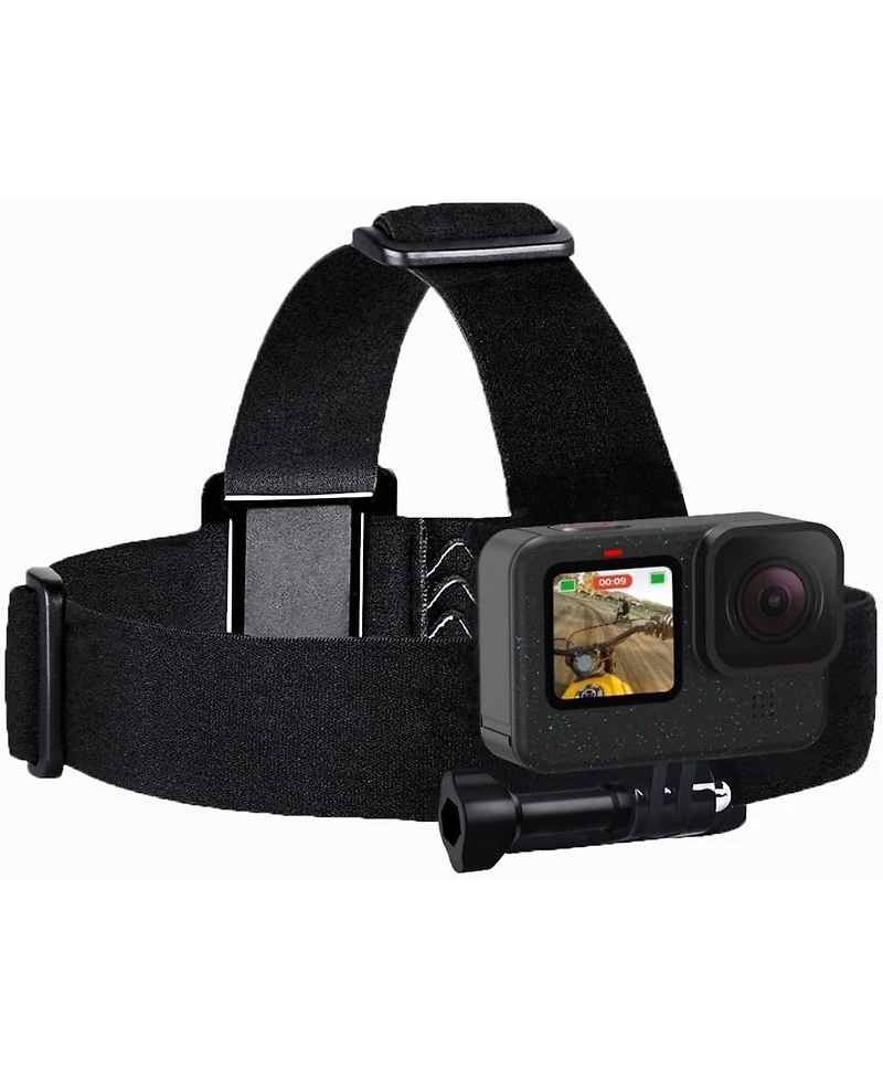 GoPro Mission 1 Pro Camera, Bundle with Lexar 633x Uhs-i microSDHC Memory 32GB Card, head strap