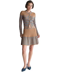 Bcbg Women's A-Line Pull-On Mini Sweater Skirt