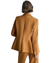 Bcbg Women's Notch-Collar One-Button Stretch Blazer