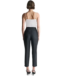 Bcbg Women's High-Rise Wide-Leg Full-Length Pants